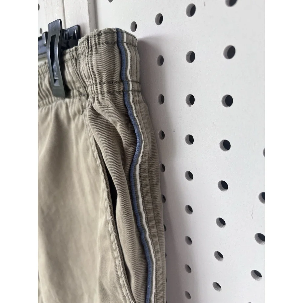 VTG Y2K Ocean Pacific OP Shorts Men's L 36 Green Chino Cargo Utility Side Stripe